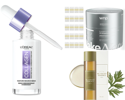 Skincare obsessions cover photo collage
