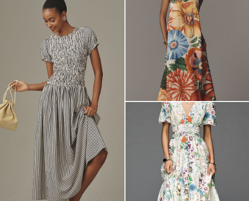 Spring Dresses cover photo collage