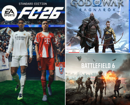 PS5 Games cover photo collage