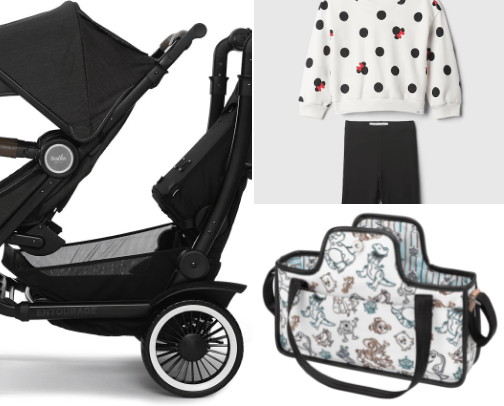 Disney must haves for baby. cover photo collage