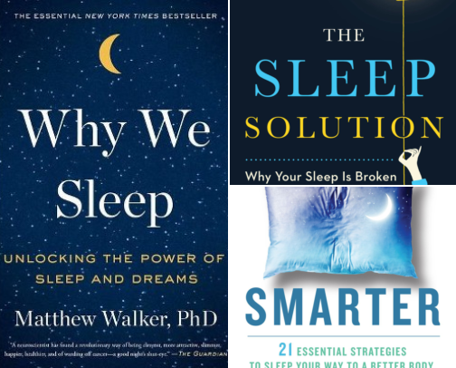 Books That Fixed My Sleep After Years of Staring at the Ceiling cover photo collage