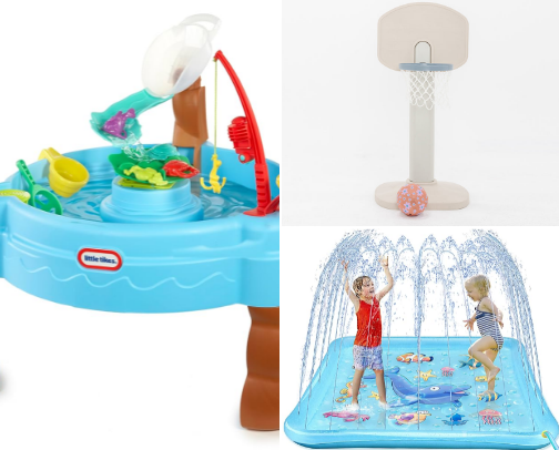 Favorite Toddler activities for summer cover photo collage