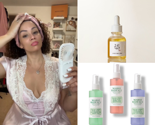 Korean Skin Care Products cover photo collage