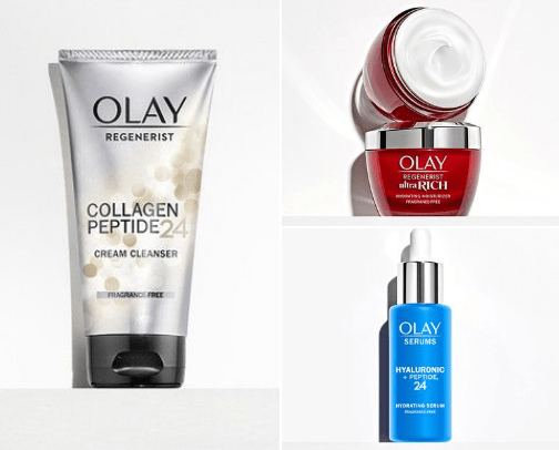 best skincare products for dry skin cover photo collage