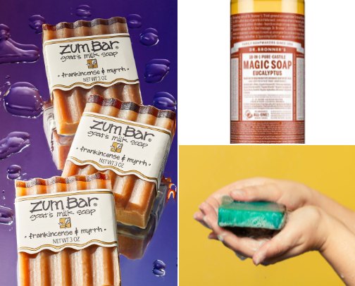 Natural Soaps Worth a Spot In Your Shower cover photo collage