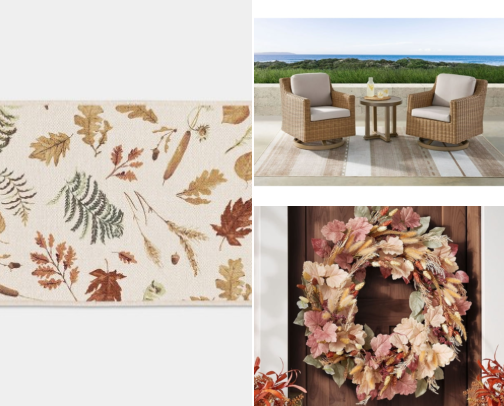 Fall Porch 🍁🍂 cover photo collage