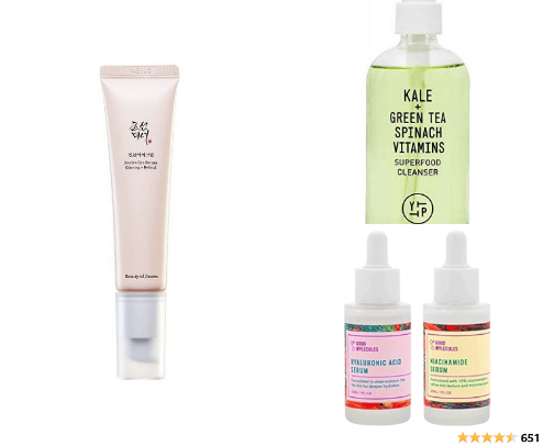 skin care favorites cover photo collage