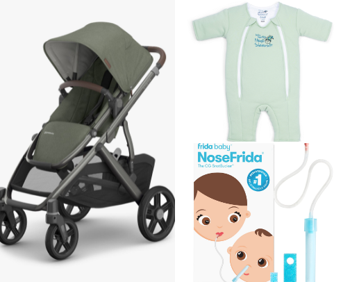 BABY MUST HAVES cover photo collage