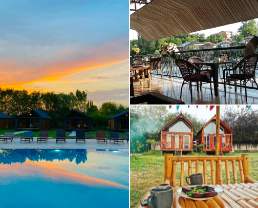 Georgia places 🇬🇪 cover photo collage