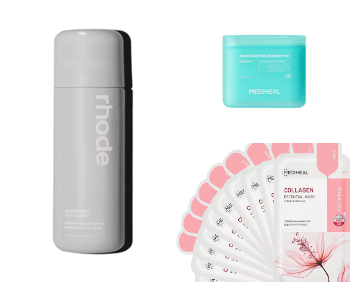 My skin care recos cover photo collage