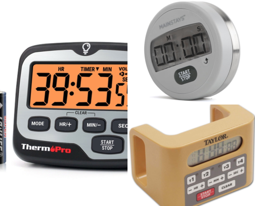 Kitchen Timers That Stopped Me From Burning Dinner Every Single Night cover photo collage