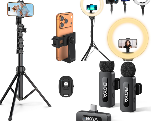 📸 Budget-Friendly Content Creator Starter Kit cover photo collage