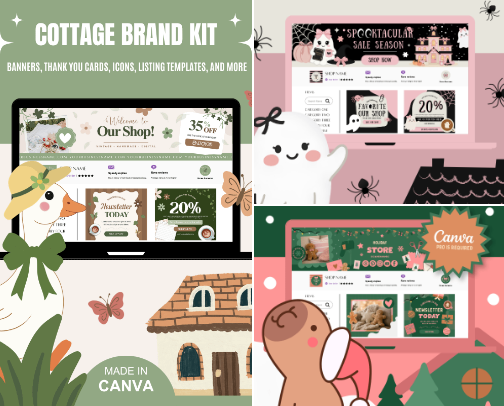 The MRR & PLR Digital Products I Actually Use to Run My Etsy Shop cover photo collage