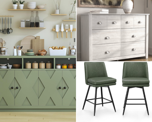 Home decor and furniture + more! cover photo collage