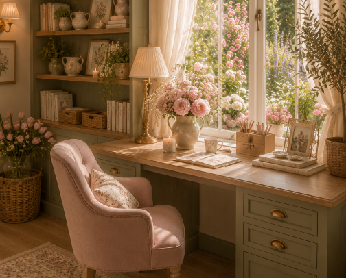 🌸 Bloom Cottage | Shop The Home Office cover photo collage