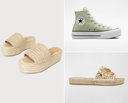 Shoes cover photo collage