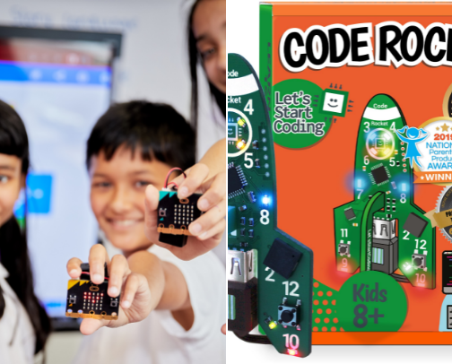 Toys for boys that love coding cover photo collage