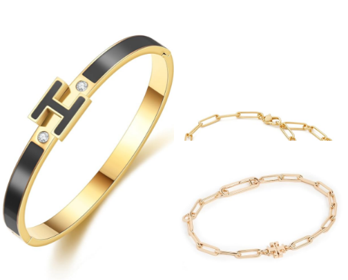 Costume jewelry is a must ! Especially a good set of bracelets . Whether it’s a charm bracelet or a bangle . Check out my rec dedicated to body jewelry cover photo collage