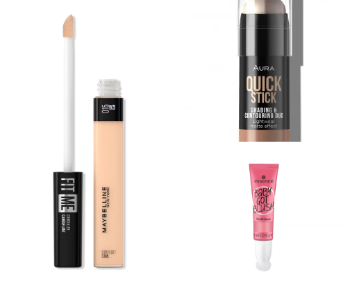 Make-up products😍 cover photo collage