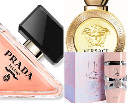 Perfumes 😍 cover photo collage