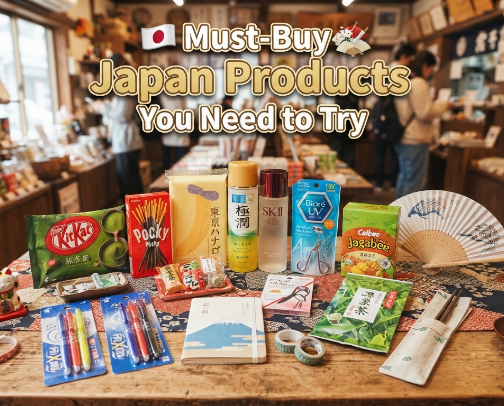 🇯🇵 Must-Buy Japan Products You Need to Try cover photo collage