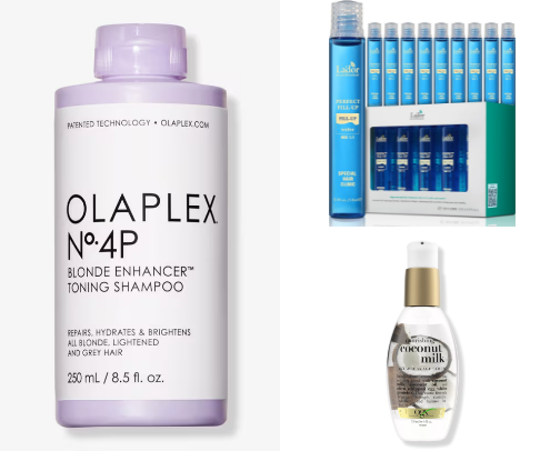 My favorite curly hair products cover photo collage