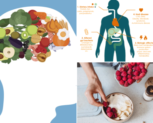 Boost Your Mood: The Power of Gut Health cover photo collage