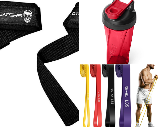 Beginner Gym Essentials 🏋️‍♀️ cover photo collage