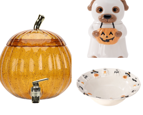 Halloween cute kitchen & dining finds cover photo collage