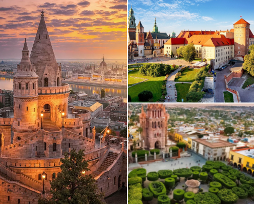 13 Affordable Vacation Destinations You’ll Want to Book ASAP cover photo collage
