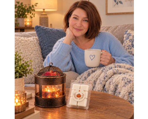 Wax Melt Favorites: Cozy Scents for Everyday Self-Care cover photo collage