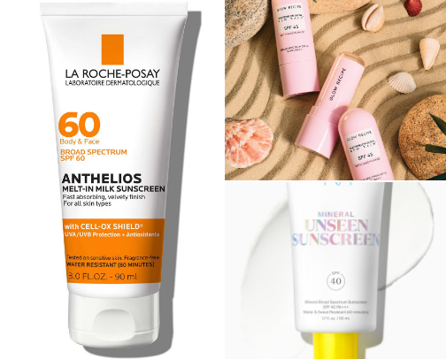 Best Sunscreens for Glowing, Healthy Skin (2025 Lightweight SPF Picks) cover photo collage