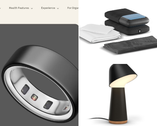 Smart Wellness Tech & Modern Living cover photo collage
