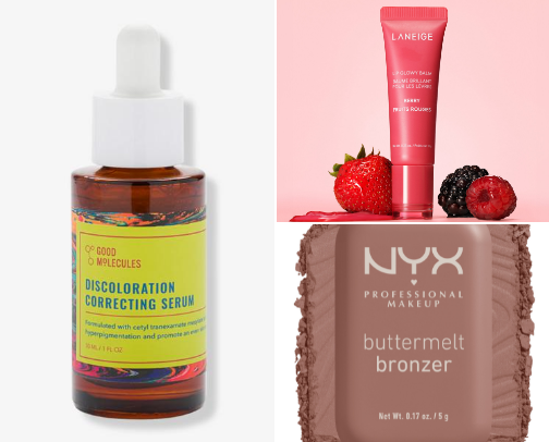 My favorite beauty recs cover photo collage