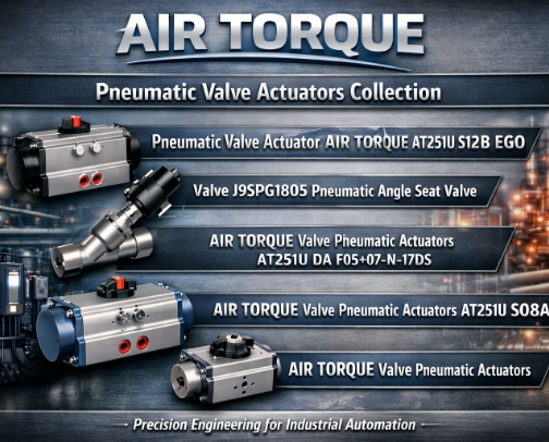 Industrial Pneumatic Valves: Reliable Control for Process Automation cover photo collage