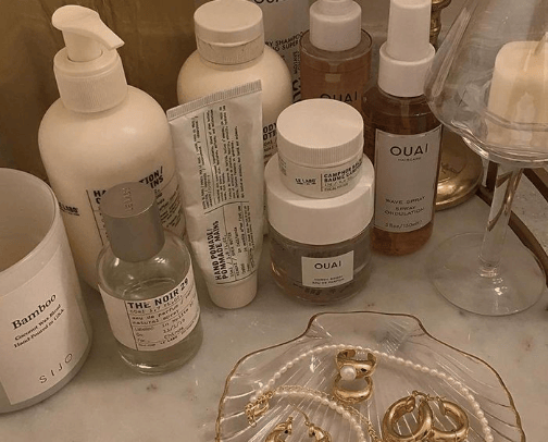 Skincare cover photo collage