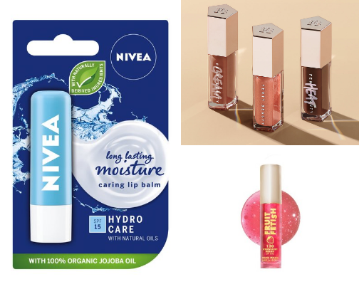 Everyday pink-lip essentials: Makeup & Lip Care picks cover photo collage