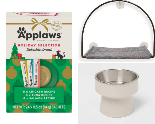 Purrfect Purchases cover photo collage