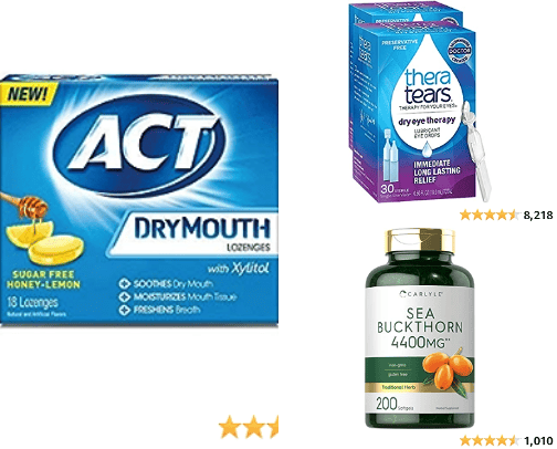 Sjogrens Syndrome Helpful Products cover photo collage