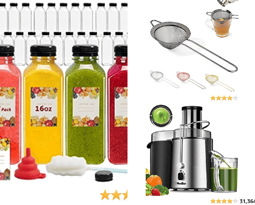 Everything for juicing cover photo collage