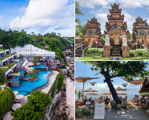 Recommended Tourist Destinations and Transportation in Bali cover photo collage
