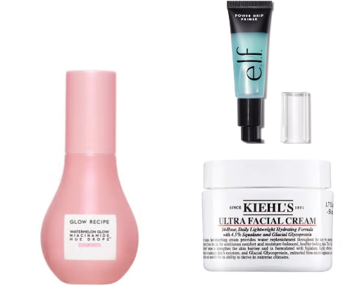 Skin Prep Products before Makeup cover photo collage