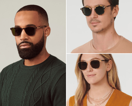 Glasses for the whole family cover photo collage