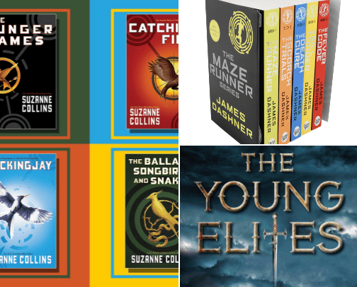 Fantastic Dystopian Books cover photo collage