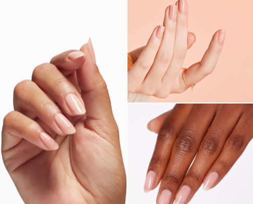 My Go-To Sheer and Nude Nail Polish from OPI cover photo collage