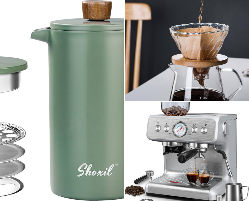 Everything I use for my at home café aesthetic ☕️ cover photo collage