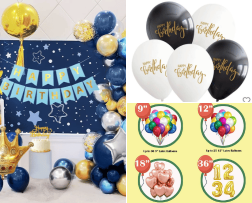 Party Supplies cover photo collage