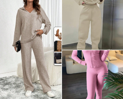 Women's Two PC Outfits cover photo collage