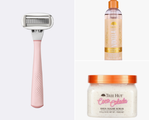 Shower must haves! cover photo collage