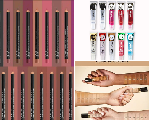 favorite beauty products 💋 cover photo collage
